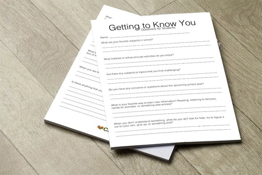 Getting to Know Your Students with this Downloadable Questionnaire