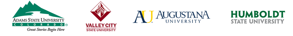 Our university partners Adams State University | Augustana University | Humboldt State University | Valley City State University